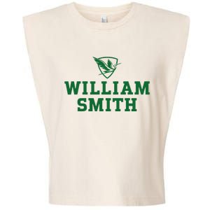 William Smith College Herons Shield Logo Hwsc Garment-Dyed Women's Muscle Tee