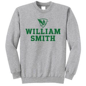 William Smith College Herons Shield Logo Hwsc Tall Sweatshirt