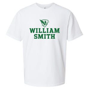 William Smith College Herons Shield Logo Hwsc Sueded Cloud Jersey T-Shirt