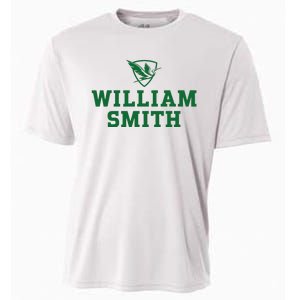 William Smith College Herons Shield Logo Hwsc Cooling Performance Crew T-Shirt