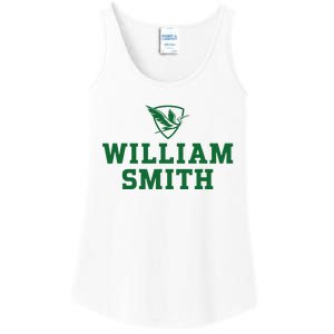 William Smith College Herons Shield Logo Hwsc Ladies Essential Tank