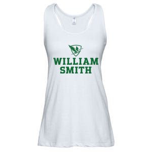 William Smith College Herons Shield Logo Hwsc Ladies Essential Flowy Tank