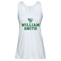 William Smith College Herons Shield Logo Hwsc Ladies Essential Flowy Tank