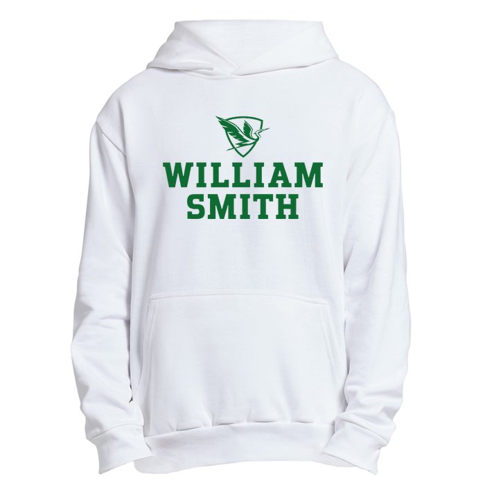 William Smith College Herons Shield Logo Hwsc Urban Pullover Hoodie