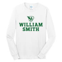 William Smith College Herons Shield Logo Hwsc Tall Long Sleeve T-Shirt