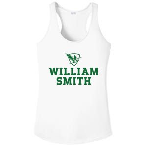 William Smith College Herons Shield Logo Hwsc Ladies PosiCharge Competitor Racerback Tank