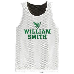 William Smith College Herons Shield Logo Hwsc Mesh Reversible Basketball Jersey Tank