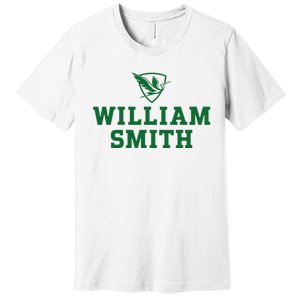 William Smith College Herons Shield Logo Hwsc Premium T-Shirt