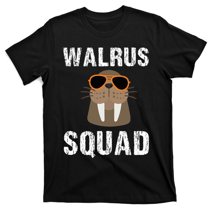 Walrus Squad Cute Funny Sea Animal Lover Gift T-Shirt