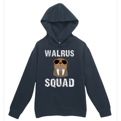 Walrus Squad Cute Funny Sea Animal Lover Gift Urban Pullover Hoodie