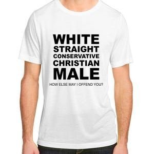 White Straight Conservative Christian Male Adult ChromaSoft Performance T-Shirt