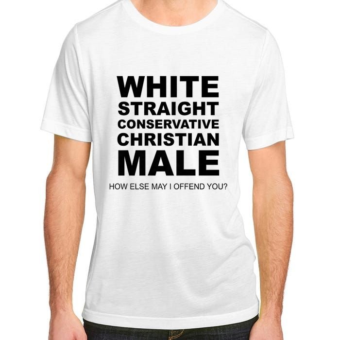 White Straight Conservative Christian Male Adult ChromaSoft Performance T-Shirt