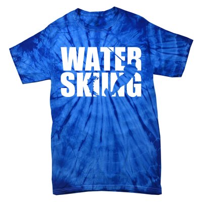 Water Skiing Cute Gift Tie-Dye T-Shirt