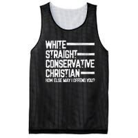 White Straight Conservative Christian Patriotic Christianity Mesh Reversible Basketball Jersey Tank