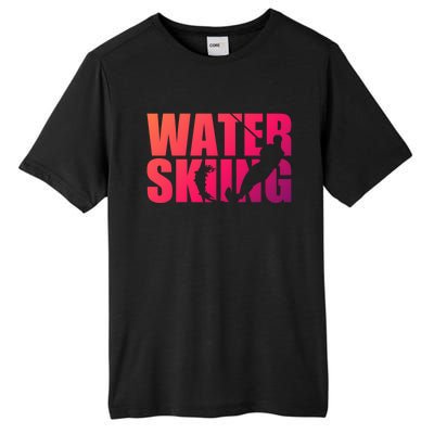 Water Skiing Cute Gift Tall Fusion ChromaSoft Performance T-Shirt