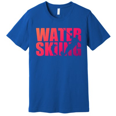 Water Skiing Cute Gift Premium T-Shirt