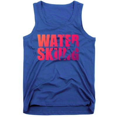 Water Skiing Cute Gift Tank Top