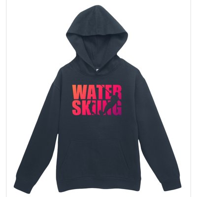 Water Skiing Cute Gift Urban Pullover Hoodie