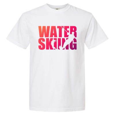 Water Skiing Cute Gift Garment-Dyed Heavyweight T-Shirt