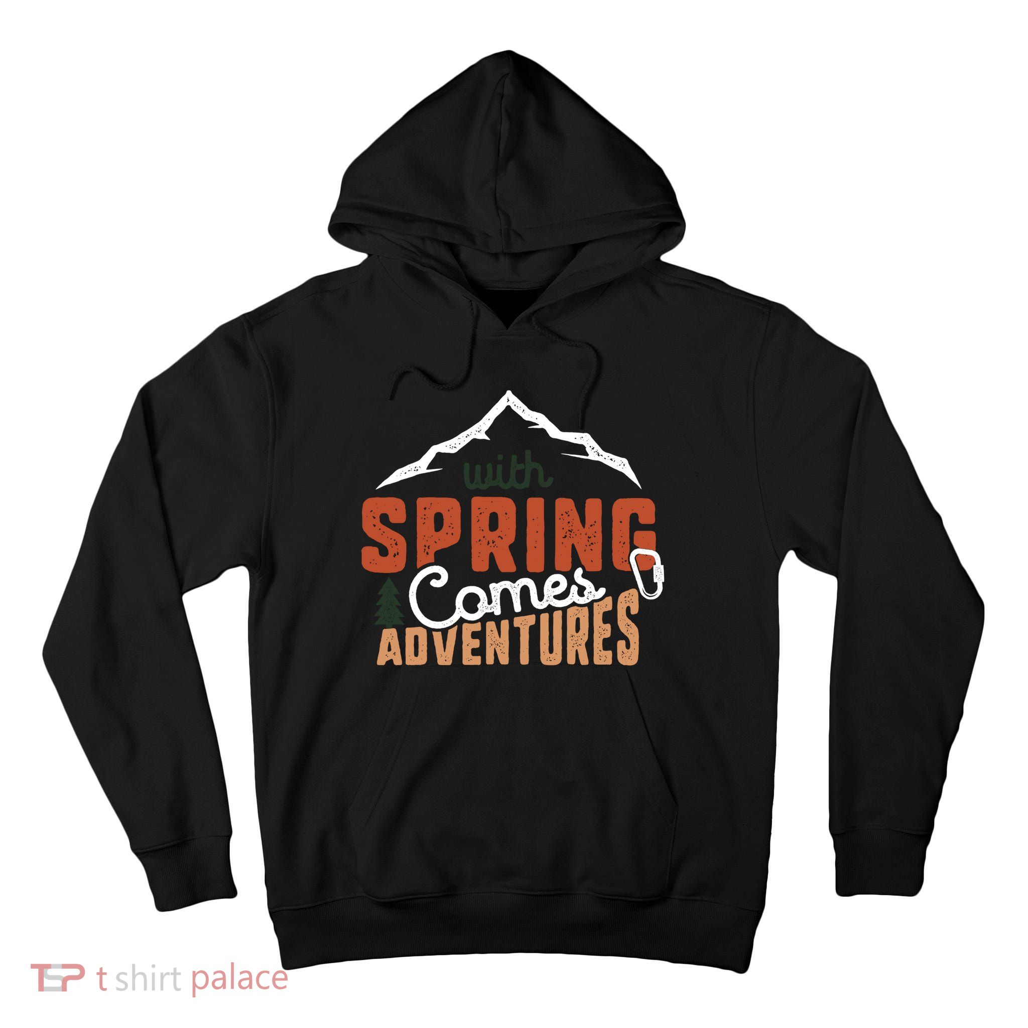 With Spring Comes Adventure Tall Hoodie