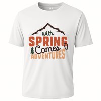 With Spring Comes Adventure Cooling Performance Crew T-Shirt