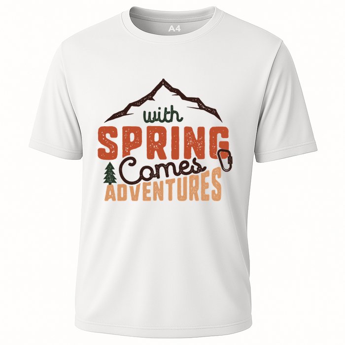 With Spring Comes Adventure Cooling Performance Crew T-Shirt