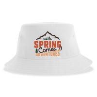 With Spring Comes Adventure Sustainable Bucket Hat