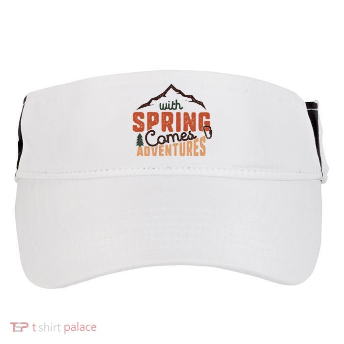 With Spring Comes Adventure Adult Drive Performance Visor