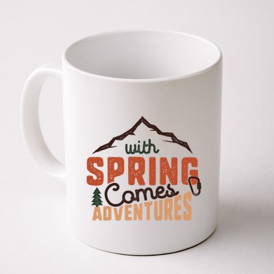 With Spring Comes Adventure Mug