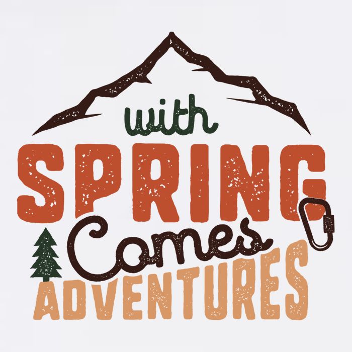 With Spring Comes Adventure Magnet