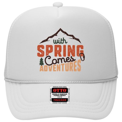 With Spring Comes Adventure Trucker Hat