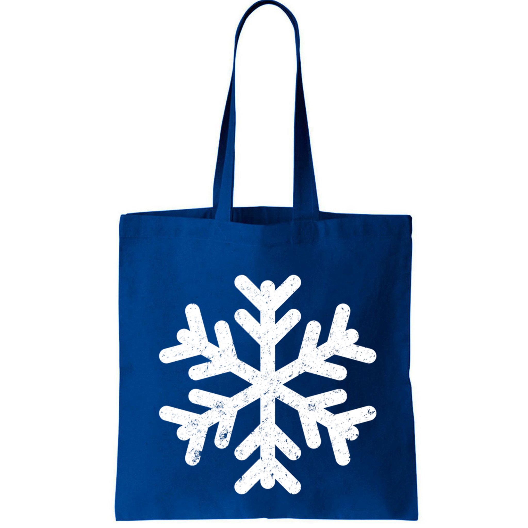 White Snowflake Cool Winter Sports Xmas Gift Meaningful Gift Bag