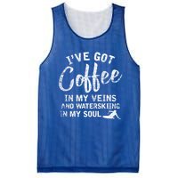 Water Ski Coffee Soul Water Skiing Gift Mesh Reversible Basketball Jersey Tank