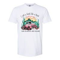 Western Sunset Cow I Got A Heart Like A Truck Softstyle CVC T-Shirt