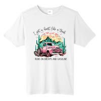 Western Sunset Cow I Got A Heart Like A Truck Tall Fusion ChromaSoft Performance T-Shirt