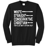 White Straight Conservative Christian Patriotic Sweatshirt