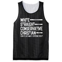 White Straight Conservative Christian Patriotic Mesh Reversible Basketball Jersey Tank