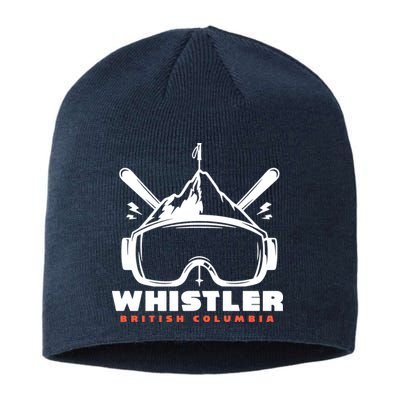 Whistler Skiing Canada Souvenir Sustainable Beanie