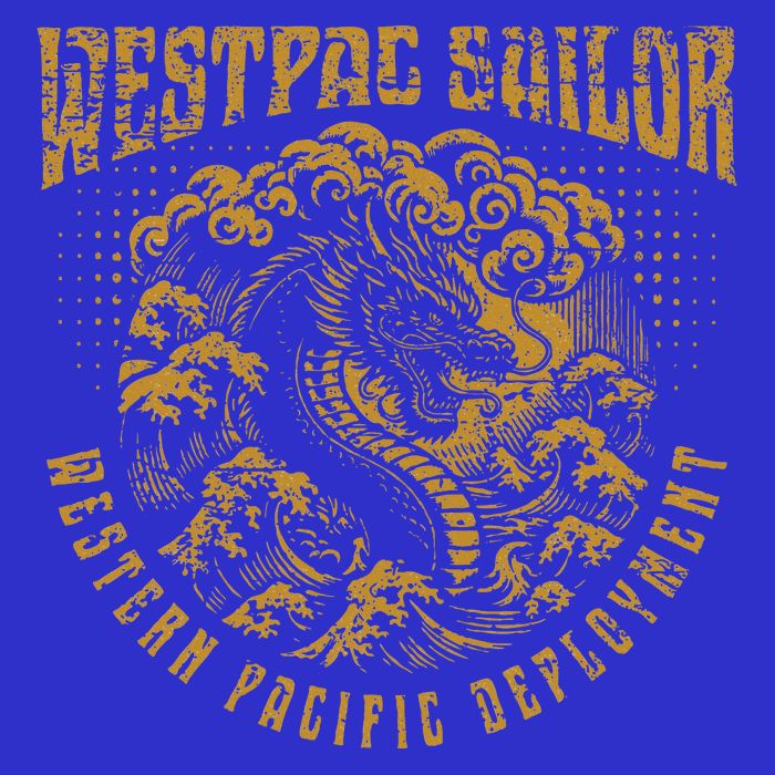 Westpac Sailor Dragon For Western Pacific Deployment Button