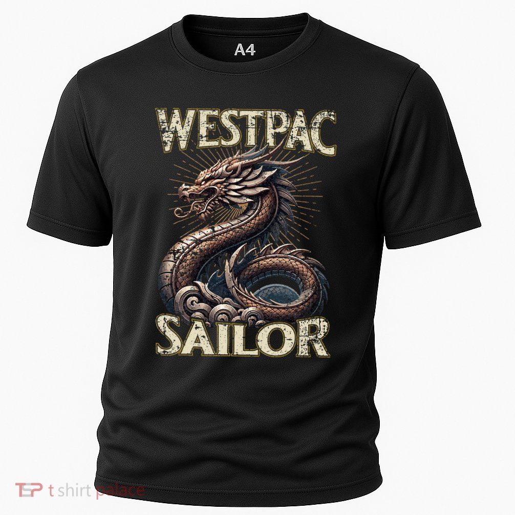 Westpac Sailor Dragon For Western Pacific Deployment Cooling Performance Crew T-Shirt
