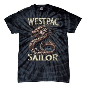 Westpac Sailor Dragon For Western Pacific Deployment Tie-Dye T-Shirt