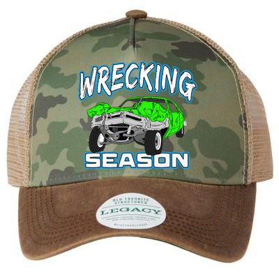 Wrecking Season Demolition Derby Legacy Tie Dye Trucker Hat