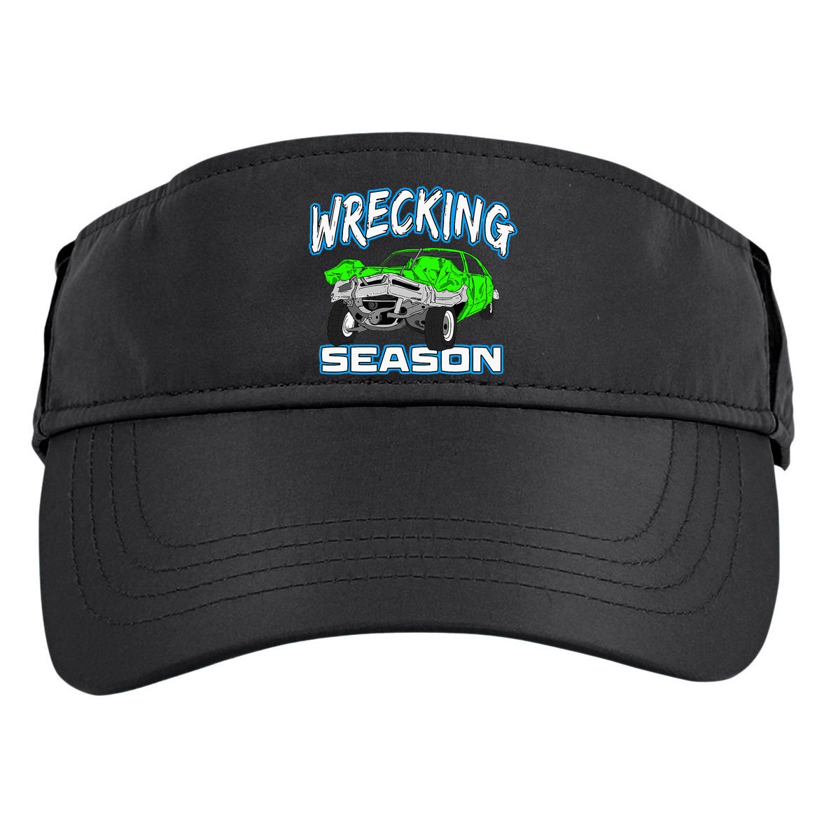 Wrecking Season Demolition Derby Adult Drive Performance Visor