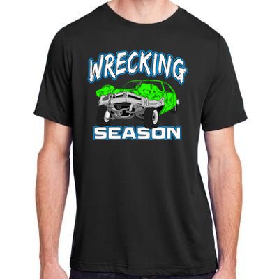 Wrecking Season Demolition Derby Adult ChromaSoft Performance T-Shirt