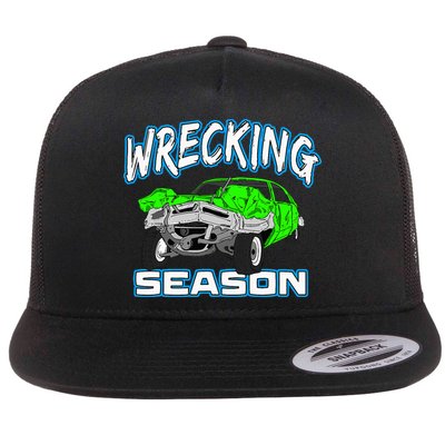 Wrecking Season Demolition Derby Flatbill Hat
