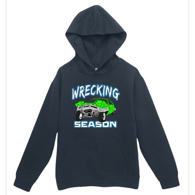 Wrecking Season Demolition Derby Urban Pullover Hoodie