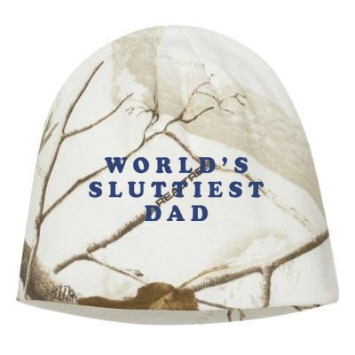 WorldS Sluttiest Dad Kati - Camo Knit Beanie