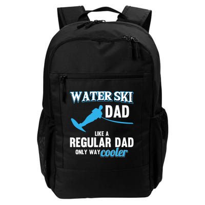 Water Ski Dad Like A Regular Dad Beach Athletes Water Skiing Gift Backpack