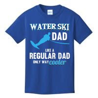 Water Ski Dad Like A Regular Dad Beach Athletes Water Skiing Gift Kids T-Shirt