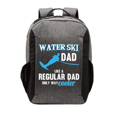 Water Ski Dad Like A Regular Dad Beach Athletes Water Skiing Gift Vector Backpack